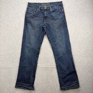 Cody James Jeans Mens 33x36 Blue Denim Pants Relaxed Stretch Western Cowboy Work